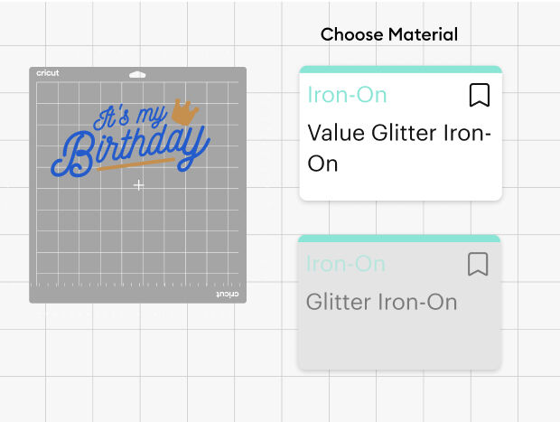 Laptop computer open with Cricut Design Space pulled up on the screen