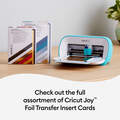 Cricut Joy&trade; Foil Transfer Insert Cards, Blue Lagoon Sampler - A2