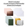 Cricut Joy&trade; Foil Transfer Insert Cards, Forest Grove Sampler - A6