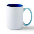 Beveled Ceramic Mug Blank - 15 oz/425 ml (1 ct)