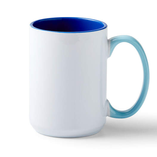 Beveled Ceramic Mug Blank - 15 oz/425 ml (1 ct)