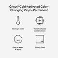 Cold-Activated, Color-Changing Vinyl &ndash; Permanent