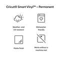 Smart Vinyl&trade; &ndash; Permanent (25 in x 5 ft)