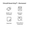 Smart Vinyl - Permanent, Orange 5 ft